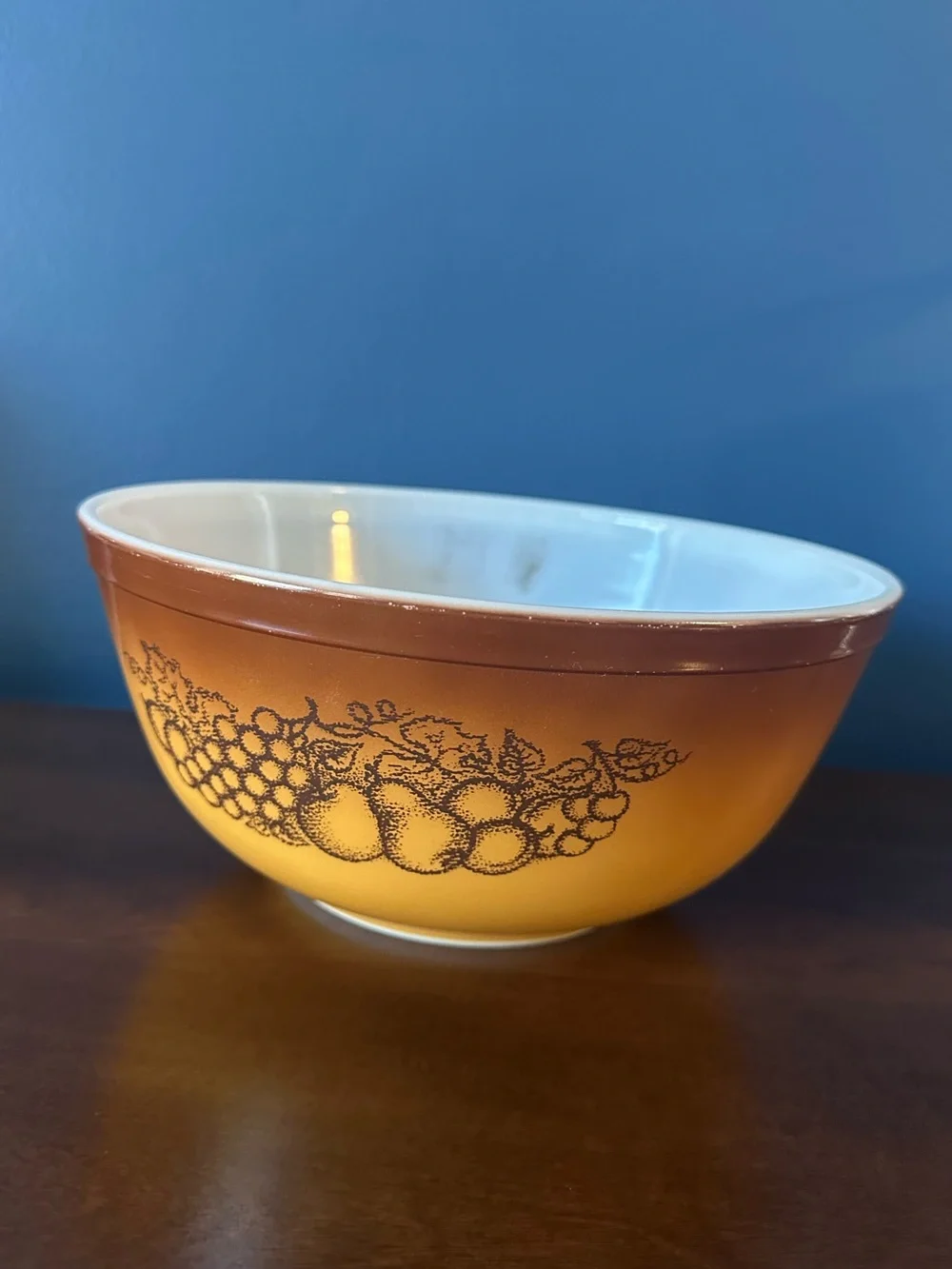 Vintage Pyrex Old Orchard 403 Mixing Bowl